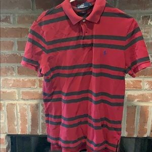 Polo Ralph Lauren Large red with black stripes